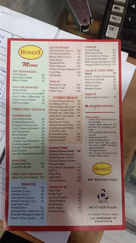 Log in; Sign up; Home India Rajkot Kotecha Nagar Honest View Gallery. . Honest restaurant cleveland menu